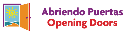 Abriendo Puertas Opening Doors logo