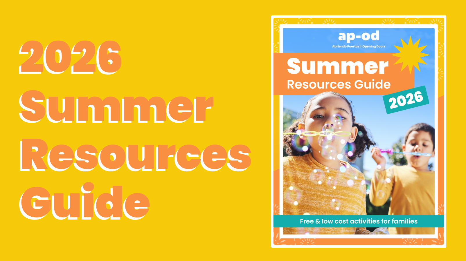 Featured Image for “2026 Summer Resources Guide”